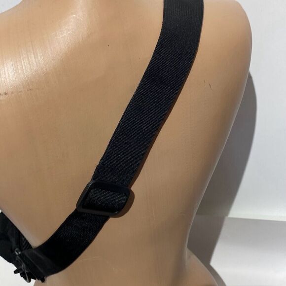 Men's Black Detachable Strap Tactical Military Rover Slingback Shoulder Bag - Picture 7 of 11